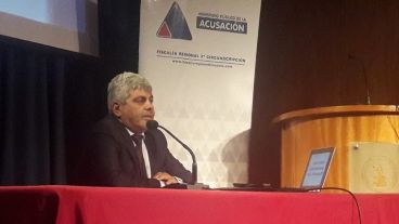 Baclini presentó su último informe de gestión anual.