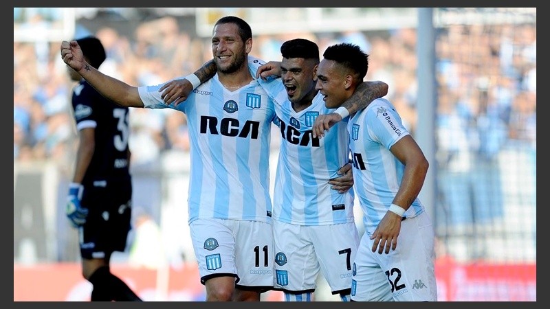 Racing volvió este domingo a la victoria.