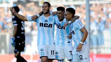 Racing volvió este domingo a la victoria.