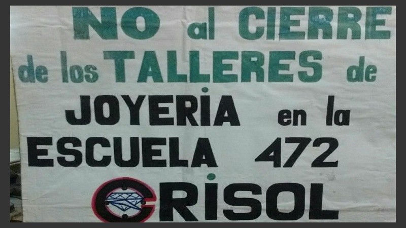 Los docentes de la Escuela Crisol y un reclamo histórico aún sin respuesta.