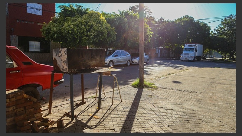 Berutti e Ituzaingó, donde los amigos fueron baleados. 