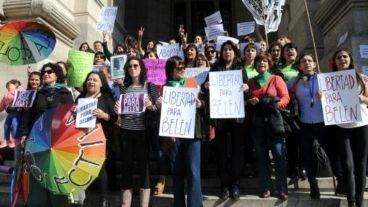 Desde que se conoció la sentencia, organizaciones sociales reclamaban la libertad de Belén.