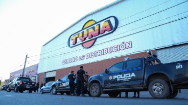 Un gran operativo de seguridad en el frente de Tyna.