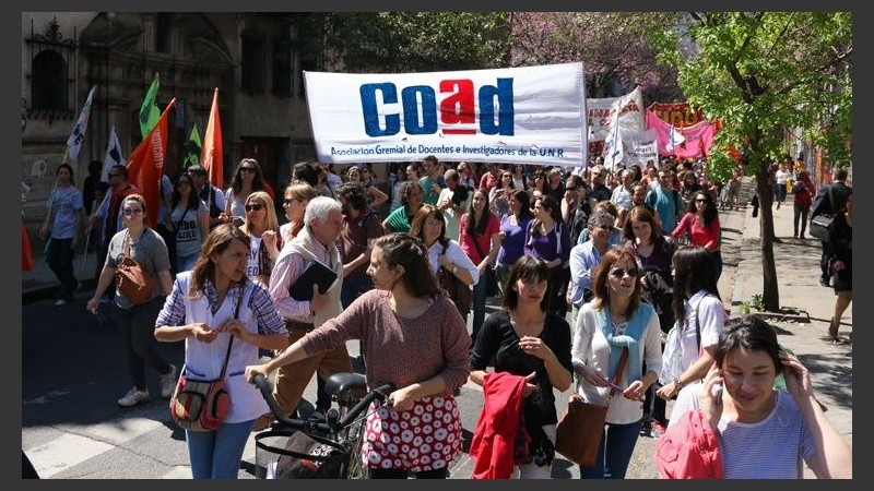 Los docentes se movilizarán el jueves.