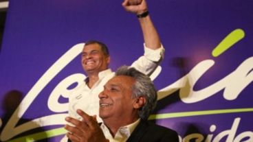 El candidato del oficialismo ecuatoriano se imponía con el 51,07% de los votos.