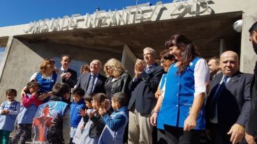 Lifschitz inauguró obras de infraestructura educativa en Reconquista.