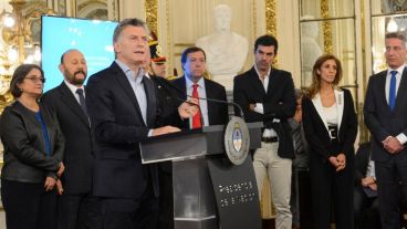 Macri habló de su gestión.