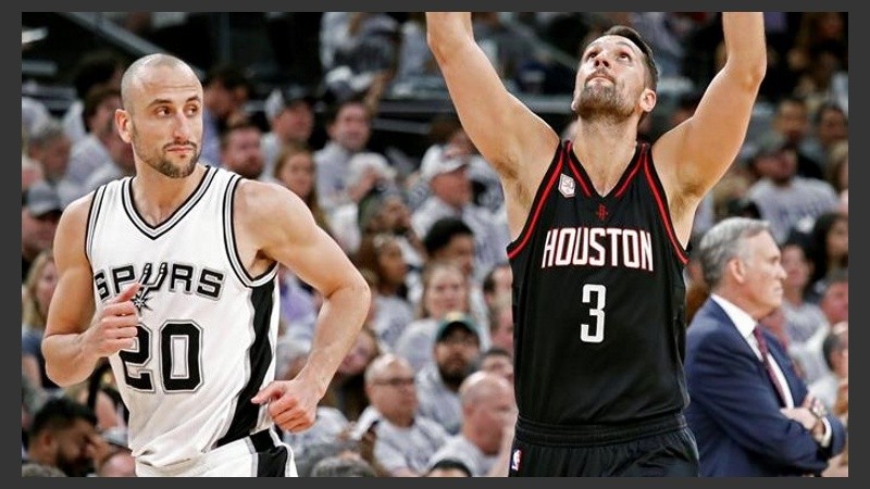 Ryan Anderson celebra ante Manu.