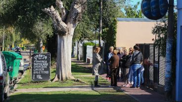 Conmoción en barrio Cristalería.