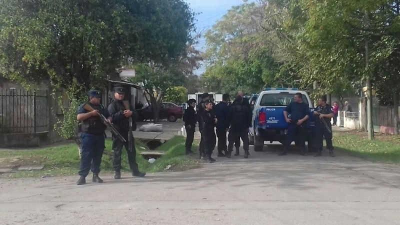 Vila y Rauch, la zona del tiroteo fatal en barrio Parque Casas.