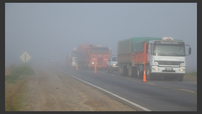 Recomendaban mucha precaución al volante. 