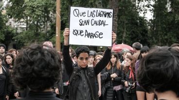 Una de las consignas de las marchas contra la violencia de género del 2016.