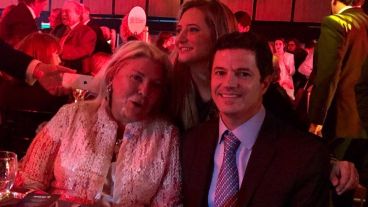 Carrió con Laspina y Lehmann en Rosario.