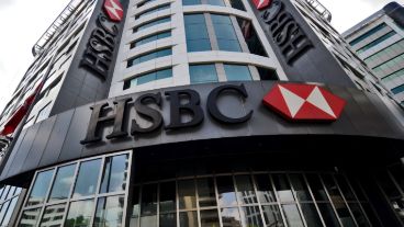 El HSBC anunció el cierre de cinco sucursales.