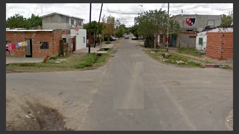 El episodio violento ocurrió este lunes en zona oeste.