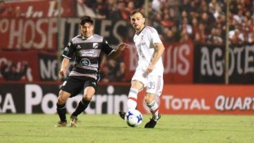 Elías marcó su primer gol ante Central Norte.