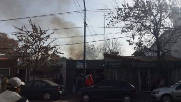 Velez Sarsfield al 400, lugar donde se produjo el incendio fatal.