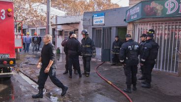 Velez Sarsfield al 400, lugar donde se produjo el incendio fatal.