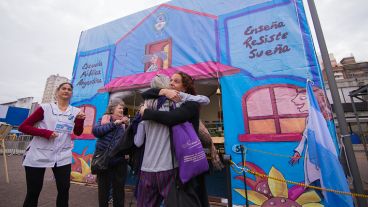 Quedó inaugurada este jueves la escuela Itinerante de los maestros en Rosario.