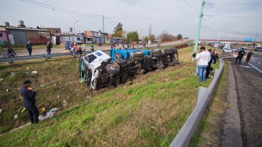 El choque ocurrió este viernes alrededor de las 11.