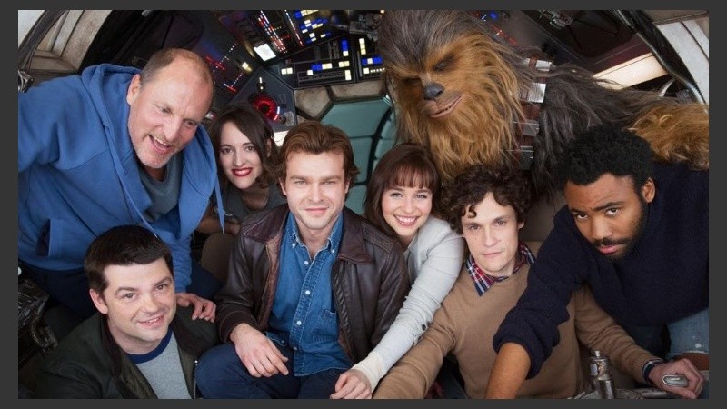 La primera imagen que se conoció de la película dedicada a Han Solo.