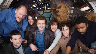 La primera imagen que se conoció de la película dedicada a Han Solo.