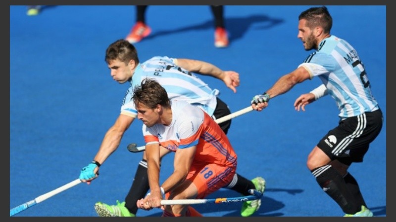 Los argentinos cerraron con una goleada en contra.