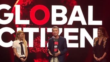 Macri, junto a Shakira y Juliana Awada.