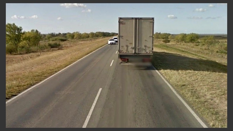 Traza congestionada y sin banquinas en el corredor a Victoria.