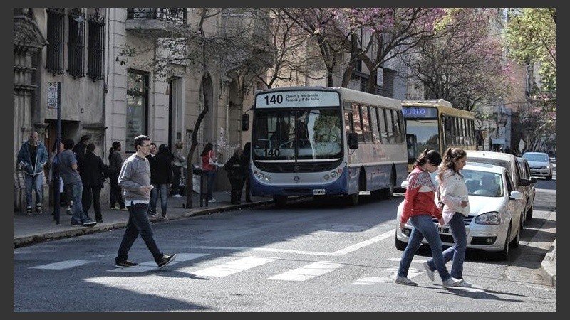 Las frecuencias de colectivos se adaptan a las vacaciones escolares.