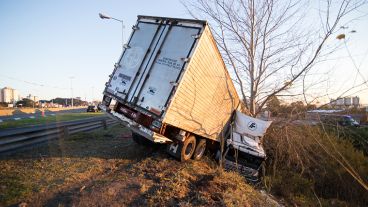 El accidente ocurrió cerca de las 5 de este jueves.