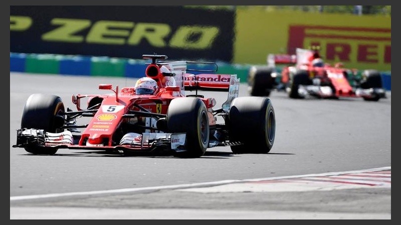 Vettel ganó este domingo en Hungría.