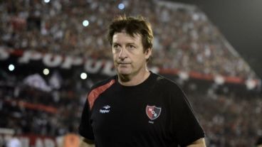 Berti, en su paso como DT de Newell's.