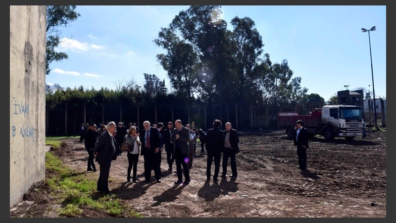 Las obras en el frente del Irar. 