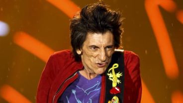 Ron Wood, el guitarrista de los Rolling Stones.