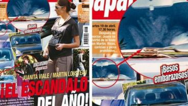 Las revistas en las que quedó reflejo el affaire Juanita Viale-Martín Lousteau.