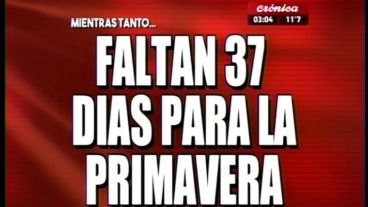 Cronica TV hizo su clásico show con las placas.