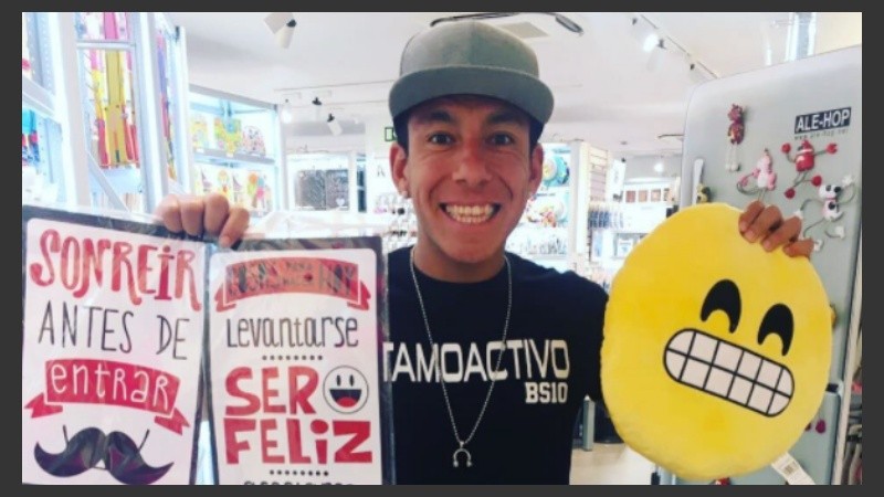 El jugador de Newell's comparte todo lo que hace en su cuenta de Instagram.