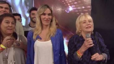 La hermana y la madre de Yanina Latorre.