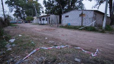 Constitución al 4300, la zona del doble homicidio.