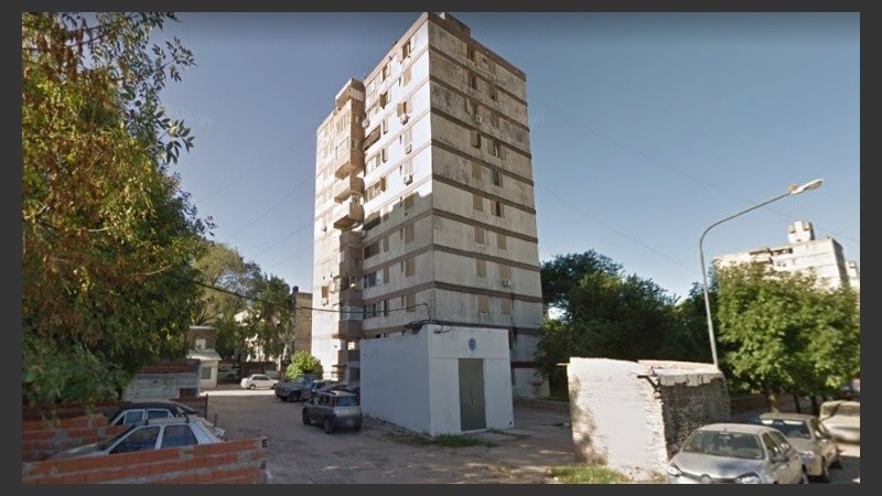 La torre donde ocurrió la trágica muerte.