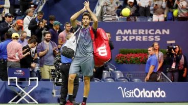 El público de Nueva York despidió a Del Potro como a un campeón.