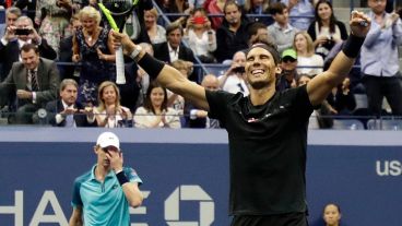 Rafa, cada vez más firme en la cima del tenis mundial.