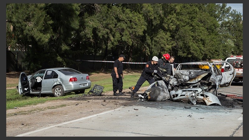 Jorge Newbery al 8900, el lugar del accidente.