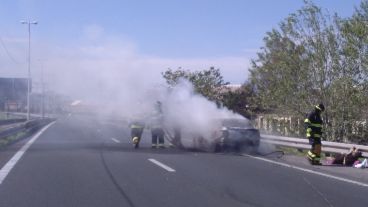 Ocurrió en Circunvalación a la altura de 27 de Febrero.