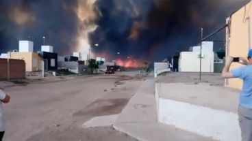 Hay un sospechoso identificado por el incendio intencional.