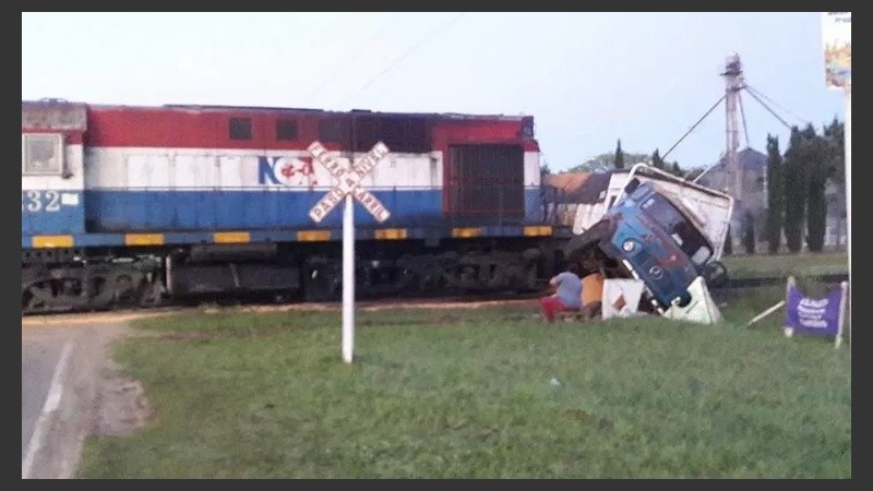 El accidente ocurrió este miércoles a la madrugada.