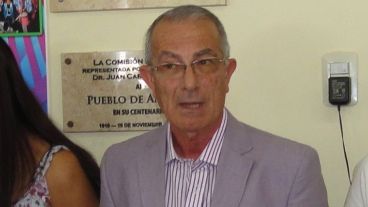 Palotti, jefe comunal de Andino.