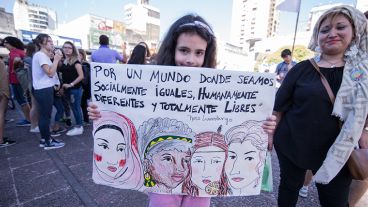 La marcha partió desde plaza Montenegro.