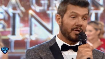 Tinelli en el último programa del año.